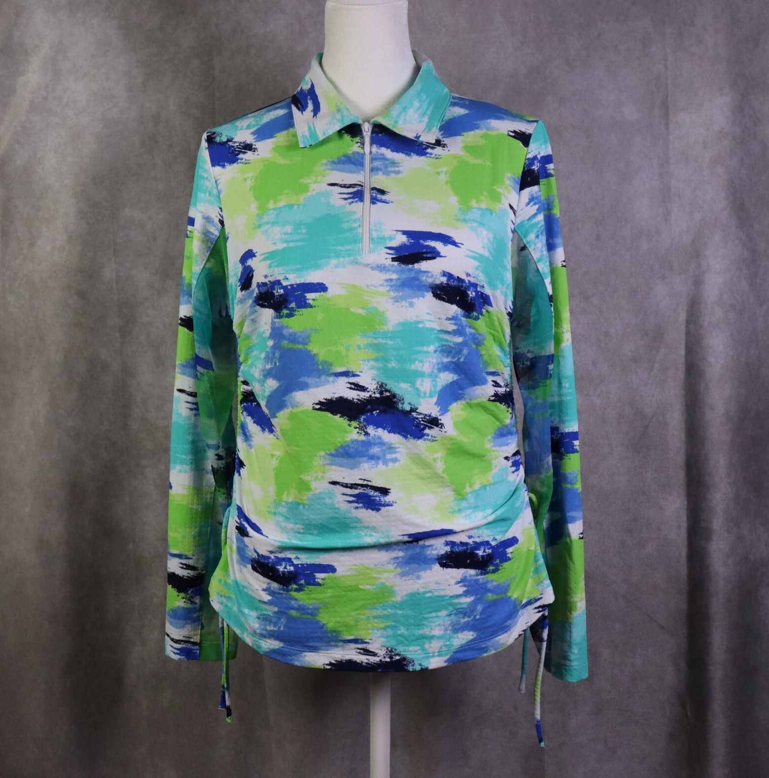 IBKUL Top Mujer M Colorido Icefil Cooling Tech Estampado Matilda Longitud Ajustable