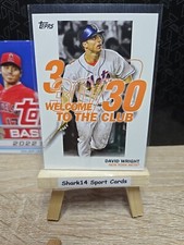 2023 Topps Baseball Series 1 David Wright Welcome to the Club #WC-5