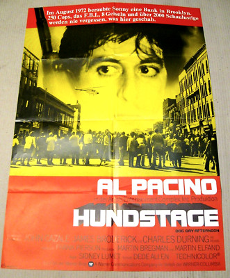 HUNDSTAGE - Filmplakat Poster - AL PACINO Sidney Lumet DOG DAY AFTERNOON 1975