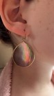 Ippolita 14K yellow gold Mother of Pearl large Summer dangle earrings