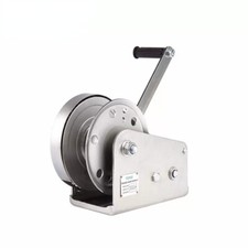 Hand-Cranked Winch Two-Way Self-Locking Compa...