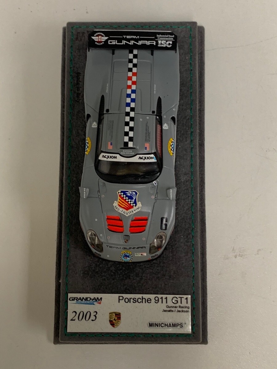 1/43 Minichamps Porsche 911 GT1 2003 Gran AM Series #06 Alcantara