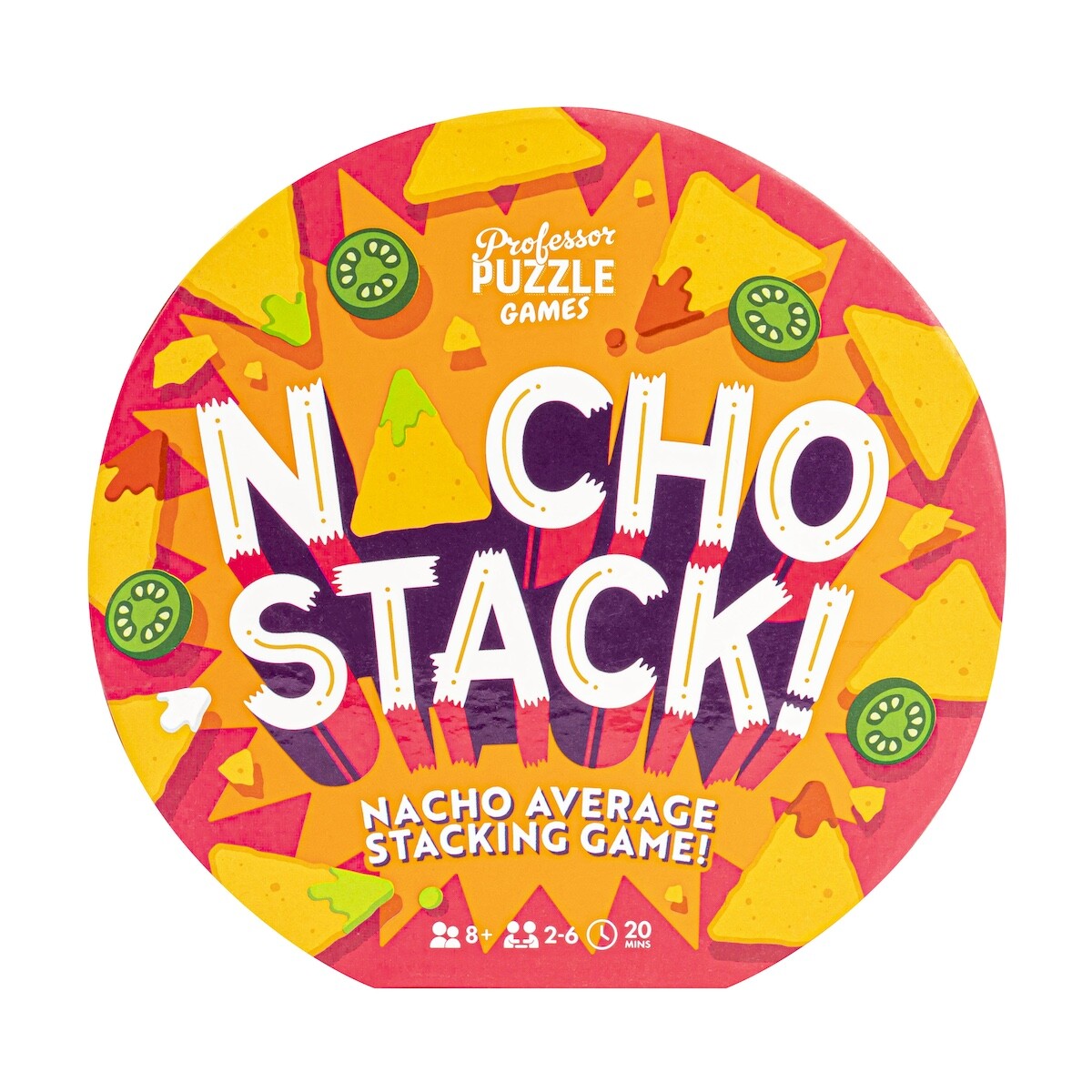 Professor Puzzle Nacho Stack Novelty Game Unique Christmas Gifts for Families