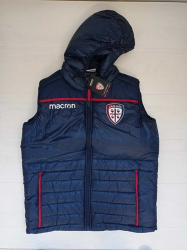 1674/14 MACRON CAGLIARI 4 MORI SMANICATO PEANTE GIACCA UOMO GILET 58030588  | eBay
