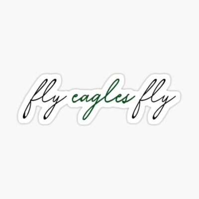 Go Birds Love Philly Eagle Philadelphia Mascot Football Vinyl Decal Sticker