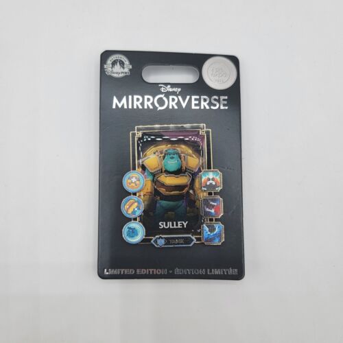 2022 D23 Expo Disney Mirrorverse Pixar Monsters Inc. Serbatoio Sulley LE 500 pin - Foto 1 di 6