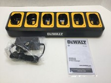 DEWALT DXFRSCH6-300 6 Port Charger for DXFRS300 Walkie Talkie Two-Way Radios