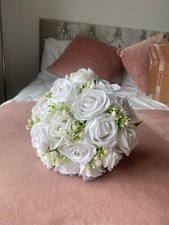 Bridal Wedding Bouquets Artificial New UK