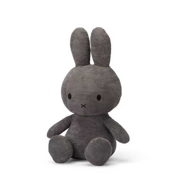 BON TON TOYS Miffy Corduroy Plush doll 70cm GREY Japan NEW | eBay