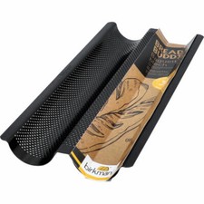 Birkmann Bread Buddies Plaque à baguette Plaque à pâtisserie Moule à pain 37 ...