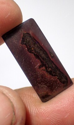 Natural Boulder Opal Ethical Pendant Supply Sphere Cabochon 5.80 Cts 21x9x2 mm
