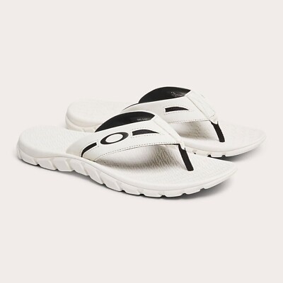 Oakley Operational Sandal 2.0 White Flip Flops New Summer Surf Sea 40 41 42 43 ...