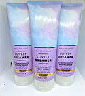 Bath and Body Works LOVELY DREAMER BODY CREAM 8 OZ/226 G *set of 3*