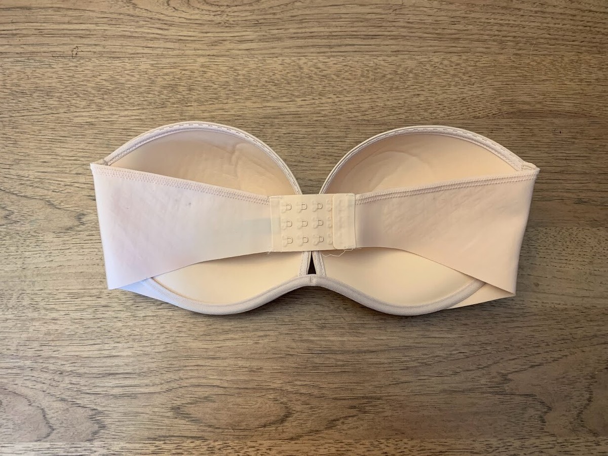 Victoria's Secret Marzipan Beige 32DDD Bare Every Way Padded