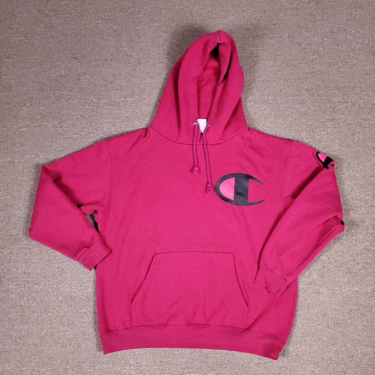 Typing Tutor Champion Logo Boyfriend Hoodie Damen CustomChampions