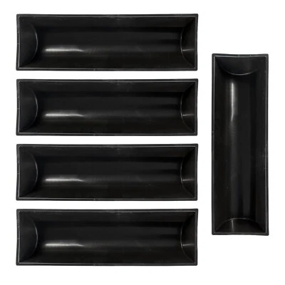 SMART 5 x Animal Feeding Water Trough 1 metre Cattle Sheep Horse Pony Pig Goat feed