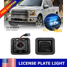 For Ford F150 2015-2026 Led Smoke License Plate Light Bulbs Rear Assembly Lamps