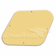 Left Handed WD Cream Electronic Control Backplate for Gibson les Paul