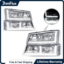 Dimflux Headlights For 03-06 Chevy Silverado03-06 Avalanche Without Factory Dimflux Headlights For 03-06 Chevy Silverado03-06 Avalanche Without Factory