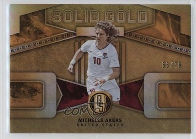 2019-20 Panini Gold Standard Solid Gold AU 53/79 Michelle Akers #SG-17 19di