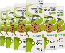 Lavazza, Tierra For Planet, Ground Coffee, 6 Packs of 180g, Ideal for Moka Pot o 37.03 per kilo