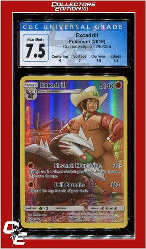 Excadrill graded CGC 7.5 for sale on eBay