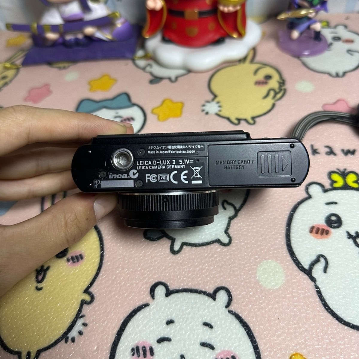 Leica D-LUX 3 Digital Camera 10 MP Compact 4x Wide Angle Optical