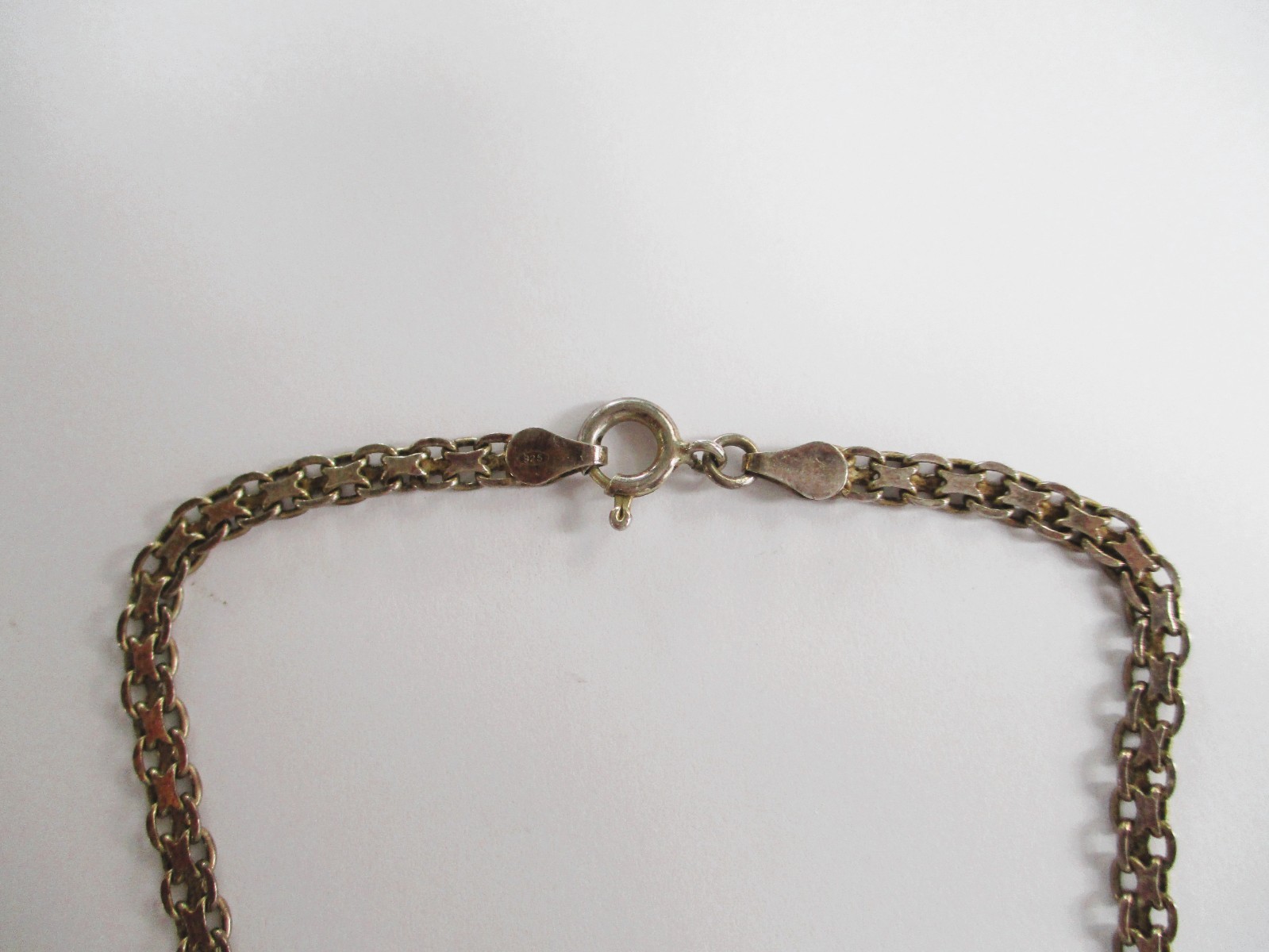 Solid Sterling Silver 4.5MM Round Flat Box Chain … - image 8