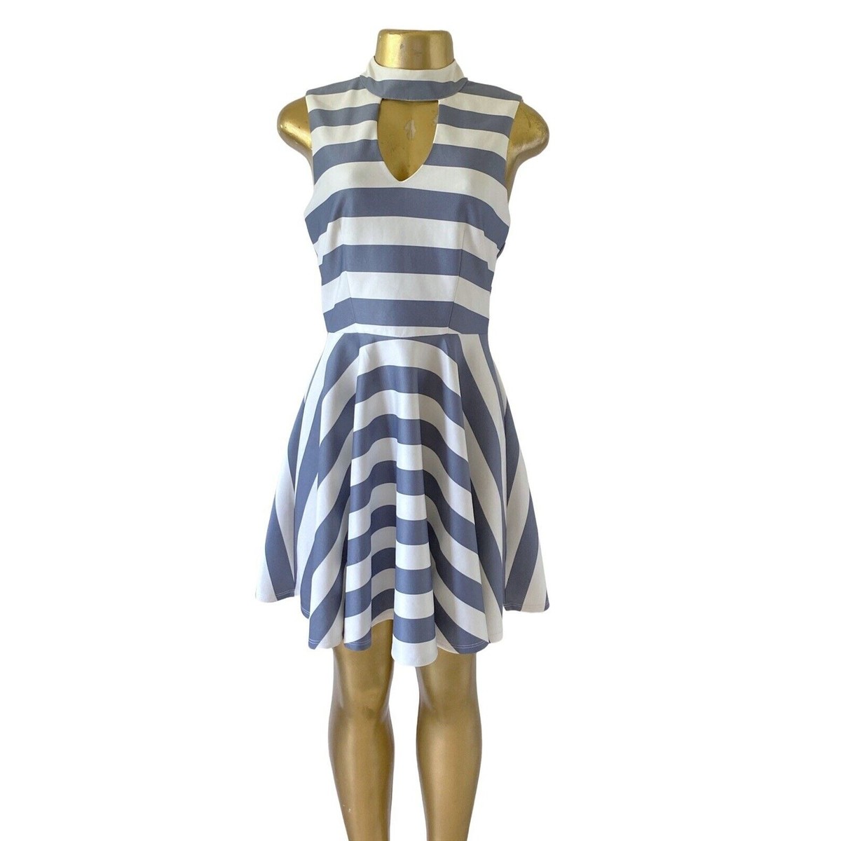 blue and white striped skater dress Wrap Short Dress In Blue and Purple Tie-dye – Lua Boutique
