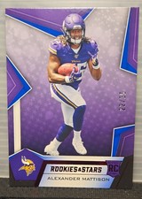 2019 Panini Rookies & Stars - Alexander Mattison #139 Red & Blue #22/35 (RC)