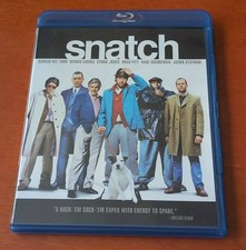 Snatch Blu-ray Benicio Del Toro Brad Pitt Guy Richie Jason Statham Farina