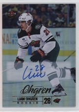 2024 Upper Deck Fleer Ultra Rookies Rainbow Foil Liam Ohgren #243 Rookie Auto RC