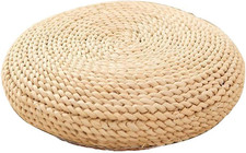 Cuscino Rotondo in Paglia, Rotondo, Spesso Pavimento Tatami, per Casa, Fitness, 