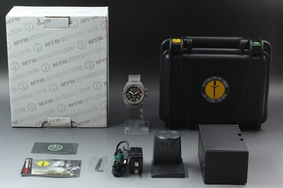[NOS Full Set] MTM USA Special OPS Falcon Gray Titanium Men's QZ Watch JAPAN