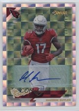 2019 Panini Donruss The Rookies Auto 137/299 Hakeem Butler #TR-16 Auto sc2