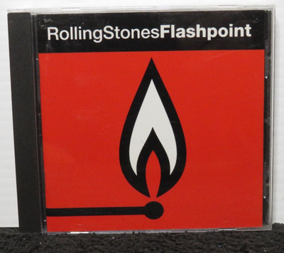 ROLLING STONES FLASHPOINT CD COMPACT DISC TESTED