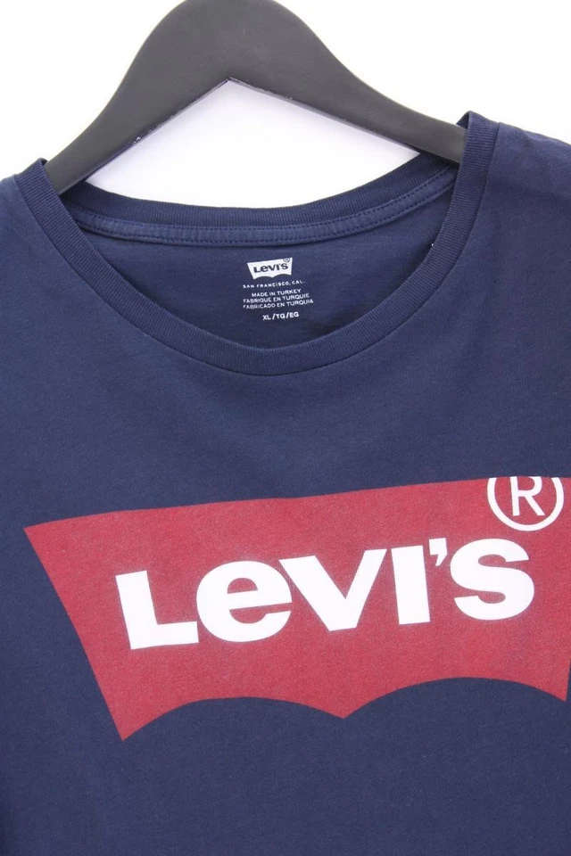 ✨ Levi's Printshirt Classic T-Shirt für Herren Gr. 54, XL Kurzarm blau ✨ - Bild 2 von 4