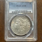 1879-O New Orleans Morgan Silver Dollar. PCGS AU50.