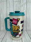 Vintage Coca Cola Hardee’s Whirley Mug Drink Cup 32oz 1994 90s Retro 59c Refills
