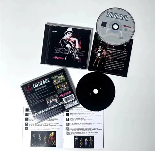 RARE FULL - Thrill Kill UNCENSORED PS1 + with manual PROTOTYPE