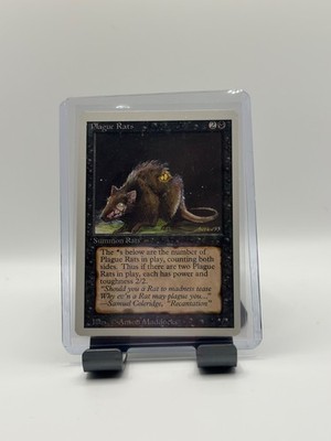 MTG, Plague Rats LP $3 ORDER MIN Revised Edition Regular
