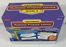 Lakeshore Mastering Multistep Math Problem Solving Activity Cards Grade 2