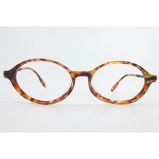 Serengeti Tweeny Tortoise Shell Oval Eyeglass Frames Brown Amber 40633