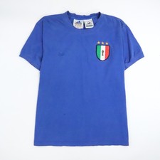 Vintage Italy World Cup France 1998 Adidas T-Shirt Large Soccer Football FIFA