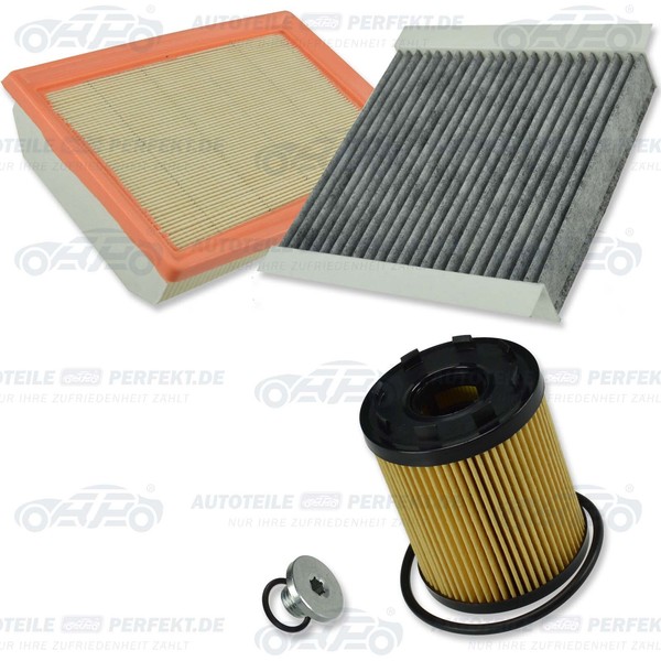 Inspektionskit Filter Satz Paket XS (Ak) Fiat Tipo 1,3D Euro 6 (Sys. Purflux)-image