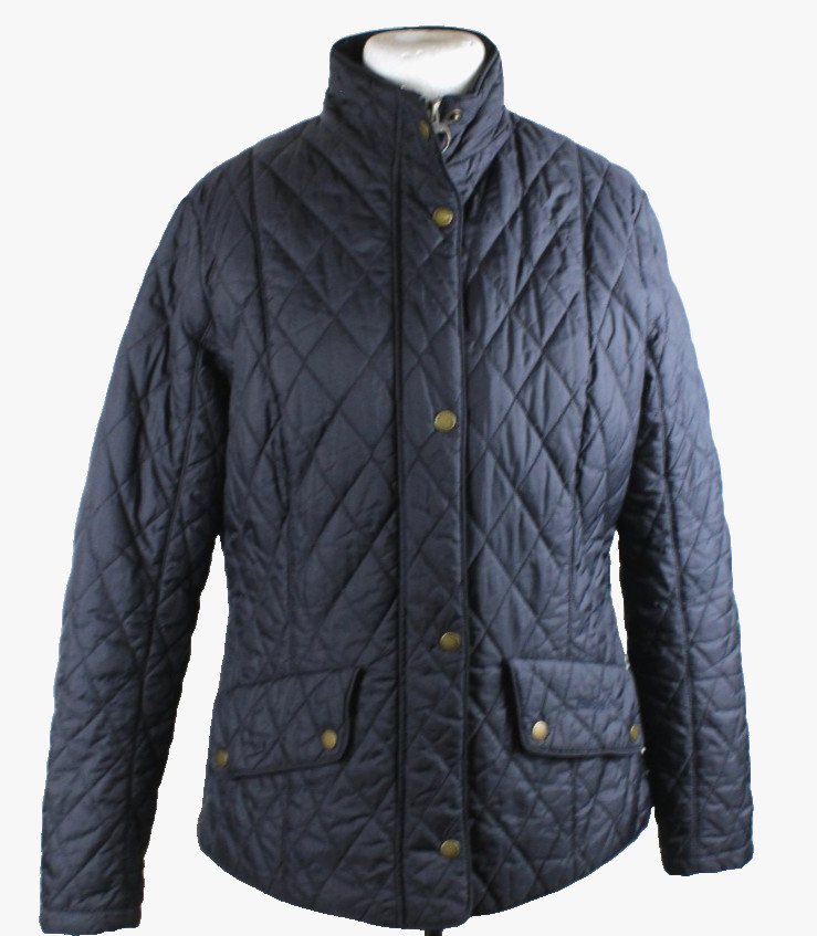 Chaqueta Barbour Acolchada Para Mujeres Talla 40/42 En Muy Buen Estado