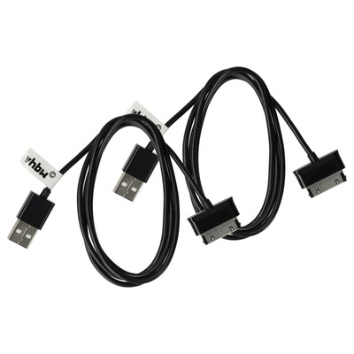 2 USB Datenkabel für Samsung Galaxy Tab 2 7.0 Wifi 3G 16GB 7.0 2 7.0 120cm 9,7cm