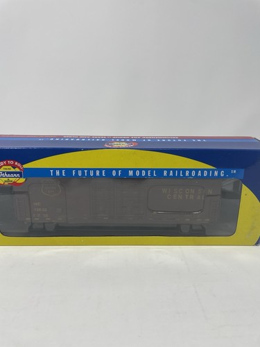 Athearn RTR HO 89177 WISCONSIN CENTRAL 50' Doble Enchufe Puerta Boxcar WC 12022 NOS | Zustand: New