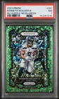 2023 Panini Prizm Football No Huddle Neon Green Kenneth Walker III #261 PSA 7
