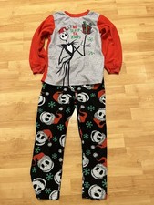 Nightmare Before Christmas Pajamas - Kids Size Small 6/7 - Fleece - Jack